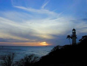 DH Lighthouse Sunset & Clouds #2236